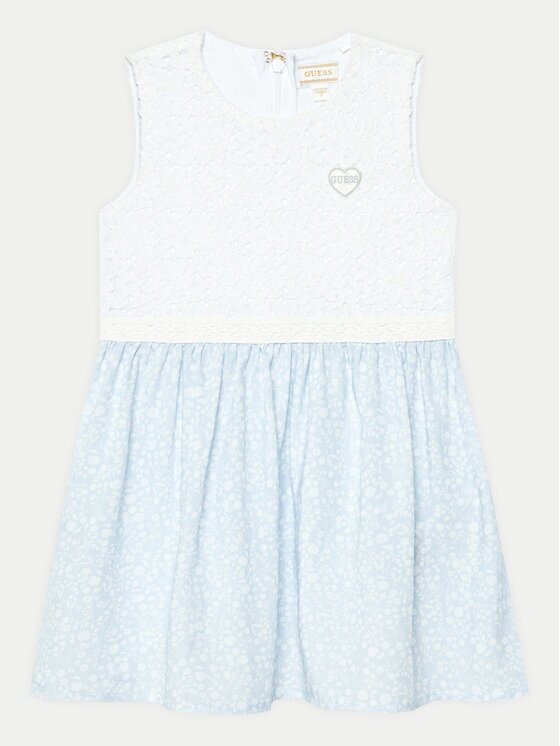 GUESS Ежедневна рокля K5GK29 WH7F0 Regular Fit