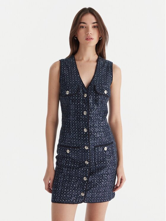 GUESS Ежедневна рокля W5BK41 D0771 Regular Fit