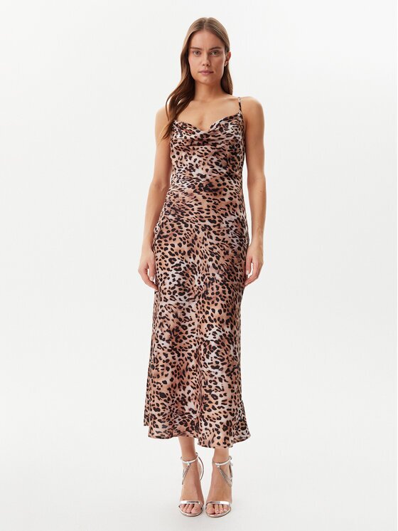 GUESS Ежедневна рокля W5GK85 WH9C2 Regular Fit