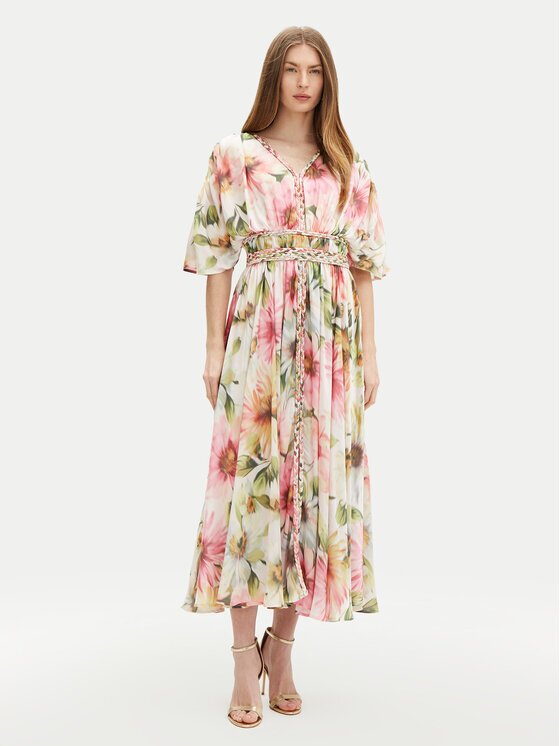 GUESS Ежедневна рокля W5PK1Z WHHF0 Regular Fit