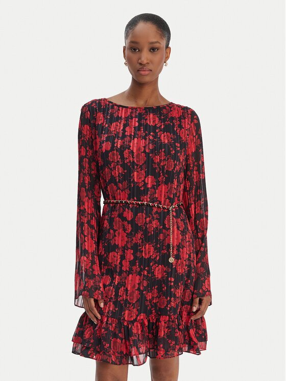GUESS Ежедневна рокля W6RK37 WJ712 Regular Fit