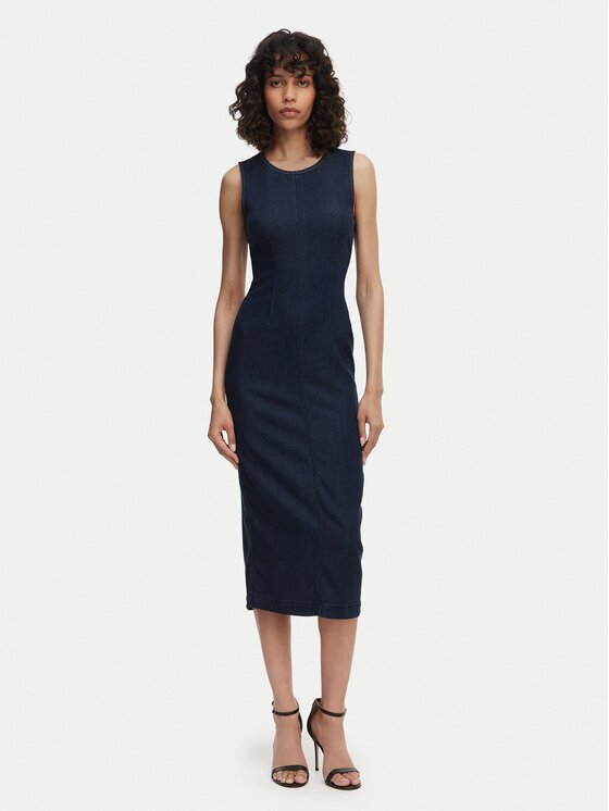 GUESS Ежедневна рокля W6RK72 D6980 Regular Fit