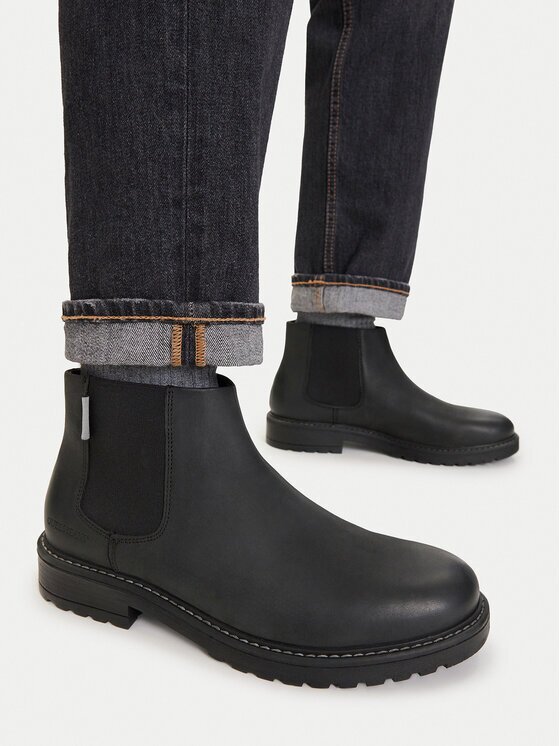 GUESS JEANS Боти тип челси CEO-ARMY-23 MI08