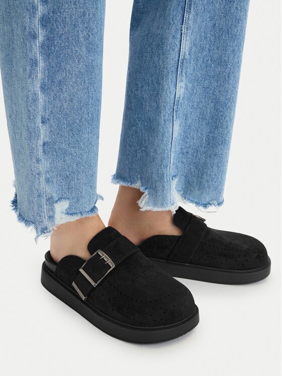 GUESS JEANS Чехли EO-HY2T709-3 Черен