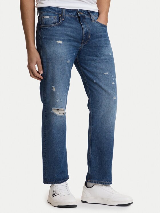 GUESS JEANS Дънки M5YA1B D6367 Straight Fit