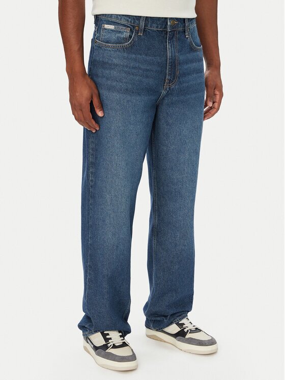 GUESS JEANS Дънки M5YAB3 D6368 Relaxed Fit