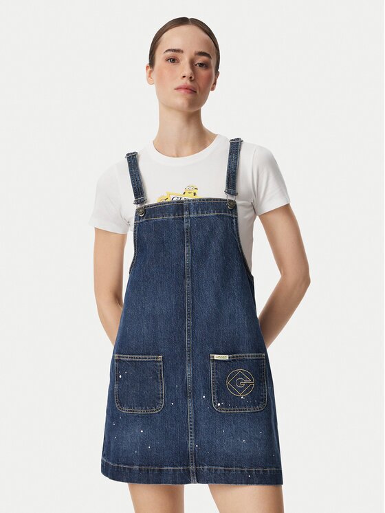 GUESS JEANS Дънкова рокля W6YKAS D2259 Regular Fit
