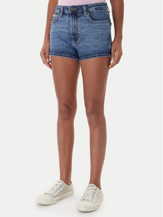 GUESS JEANS Дънкови шорти W5YD0Y D5R11 Regular Fit