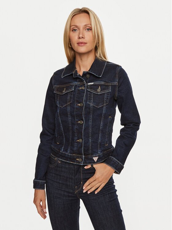 GUESS JEANS Дънково яке W4YN55 D5CB1 Regular Fit