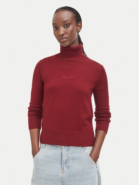 GUESS JEANS Поло 184166 Червен Classic Fit
