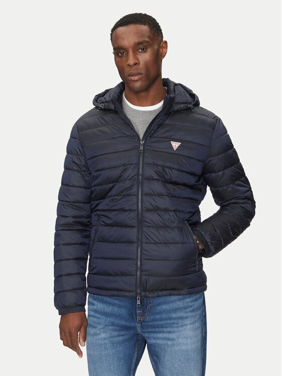 GUESS JEANS Пухено яке M5RL99 WHAB2 Regular Fit