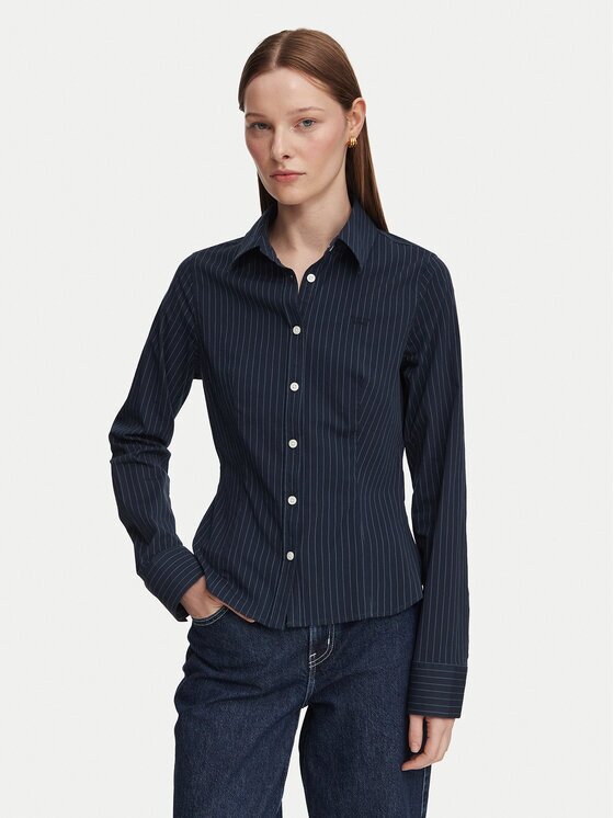 GUESS JEANS Риза W6YH11 W2835 Slim Fit
