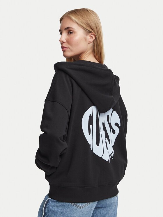 GUESS JEANS Суитшърт 184165 Черен Classic Fit