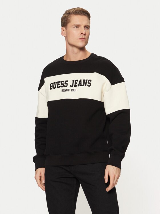GUESS JEANS Суитшърт M4BQ39 K9V31 Classic Fit