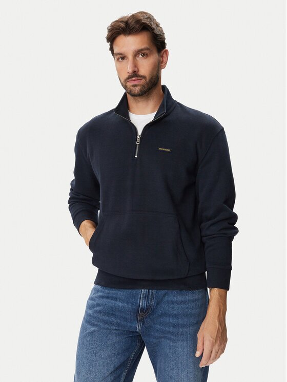 GUESS JEANS Суитшърт M6BQ04 K5405 Тъмносин Regular Fit