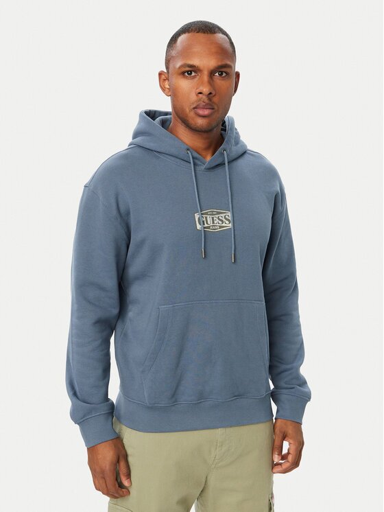GUESS JEANS Суитшърт M6BQ12 K5459 Син Regular Fit
