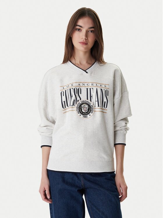 GUESS JEANS Суитшърт W6RQ09 K68I4 Oversize