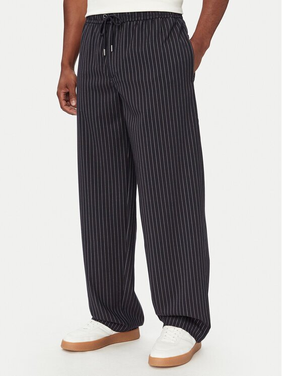 GUESS JEANS Текстилни панталони M6YB03 W2649 Wide Leg
