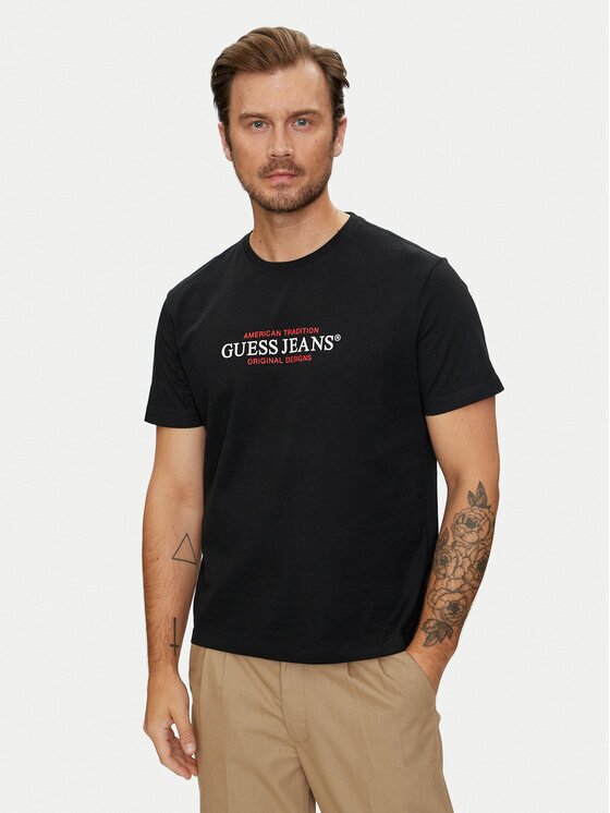 GUESS JEANS Тишърт M4YI42 K8FQ4 Regular Fit