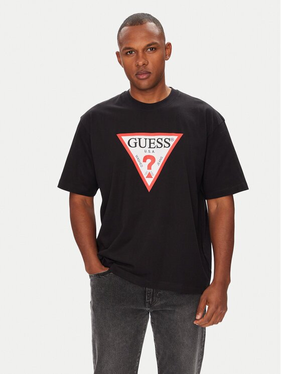 GUESS JEANS Тишърт M4YI45 K8FQ4 Oversize