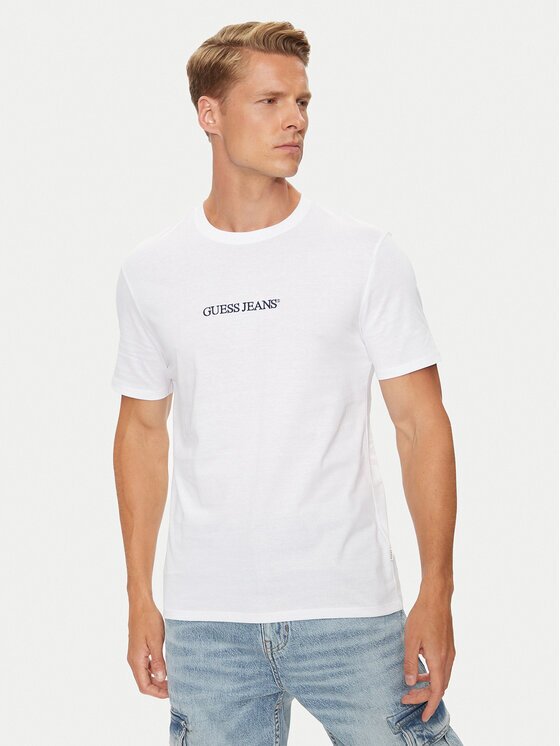 GUESS JEANS Тишърт M4YI52 K8HM0 Slim Fit