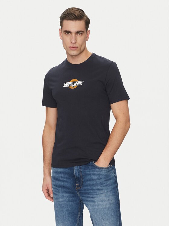 GUESS JEANS Тишърт M5GI23 K8HM0 Slim Fit