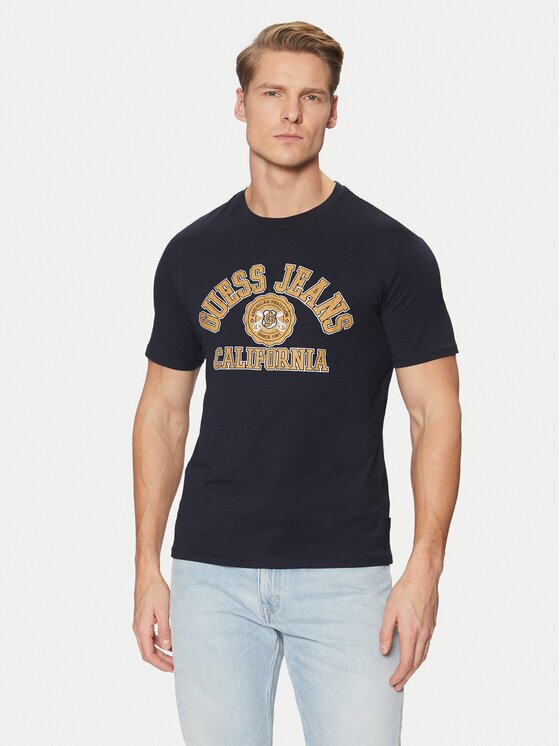 GUESS JEANS Тишърт M5RI80 K8HM0 Slim Fit