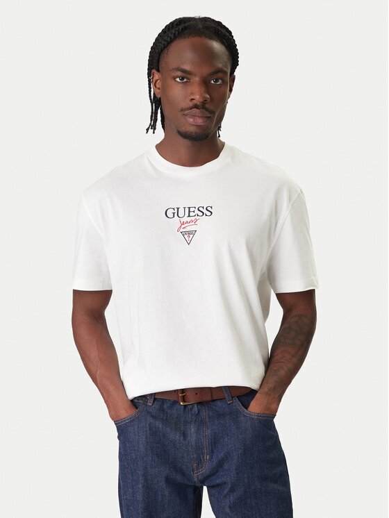 GUESS JEANS Тишърт M6RI45 K8HM0 Oversize