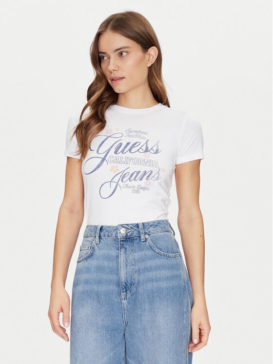 GUESS JEANS Тишърт W5GI24 J1314 Regular Fit