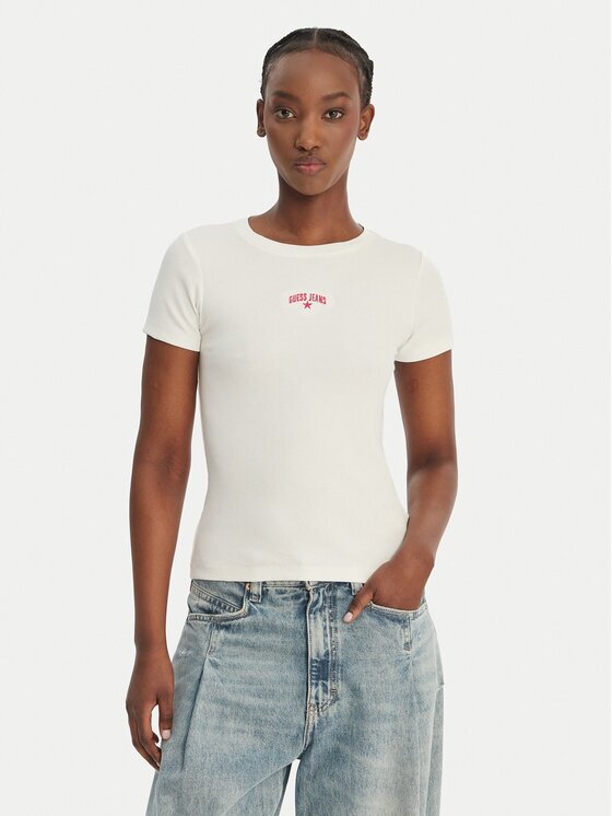 GUESS JEANS Тишърт W6GPZ3 KA0H1 Slim Fit