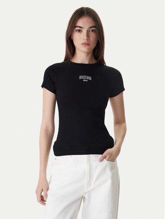 GUESS JEANS Тишърт W6RP21 KA0H1 Slim Fit