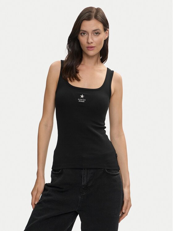 GUESS JEANS топ W4YP48 KA0H1 Regular Fit