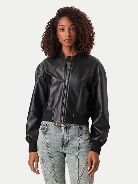 GUESS JEANS Яке бомбър W6YL01 W2525 Regular Fit