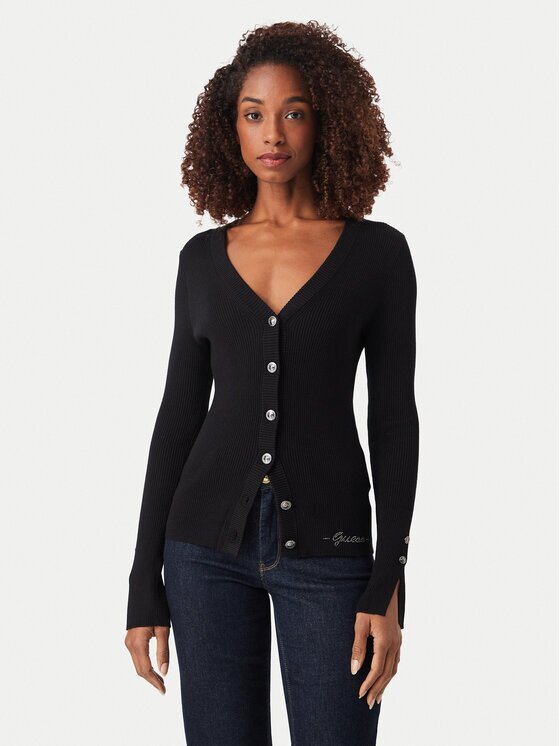 GUESS Кардиган W6YR11 Z0950 Slim Fit