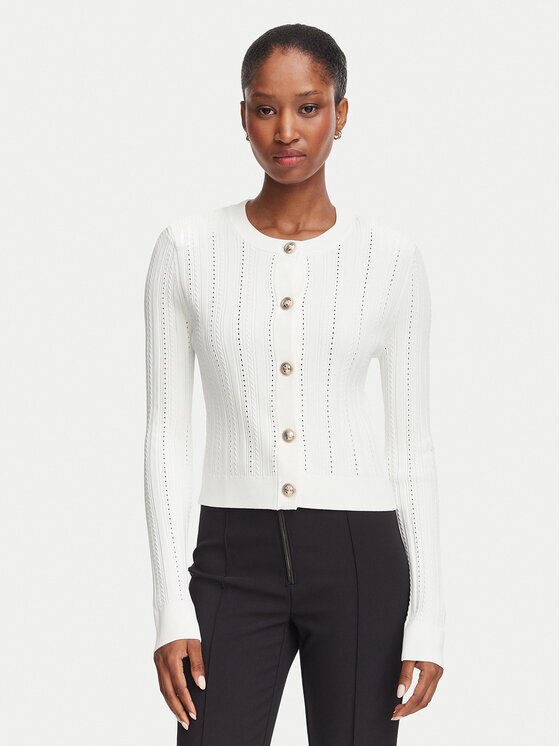GUESS Кардиган W6YR26 Z0973 Кремав Regular Fit