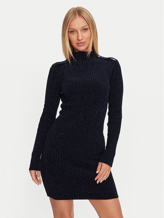 GUESS Коктейлна рокля Keily W4BK27 Z3JE0 Regular Fit