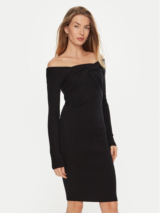GUESS Коктейлна рокля Milana W4BK26 Z2V42 Slim Fit