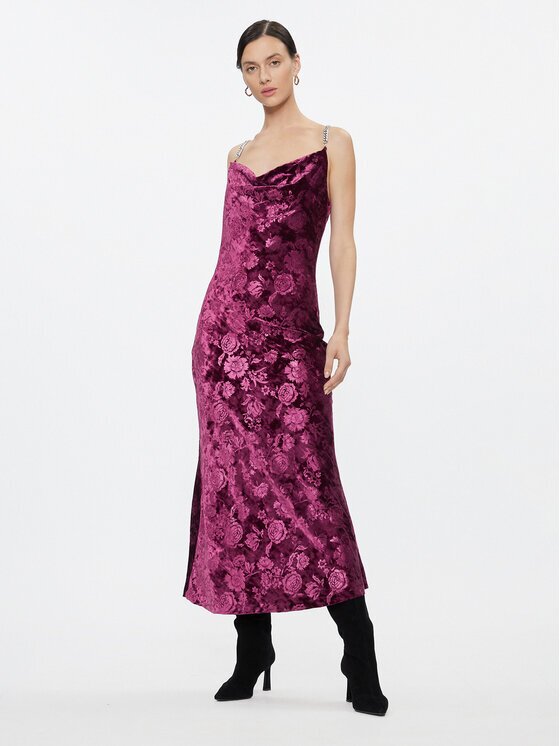 GUESS Коктейлна рокля W3BK44 KBXN0 Regular Fit