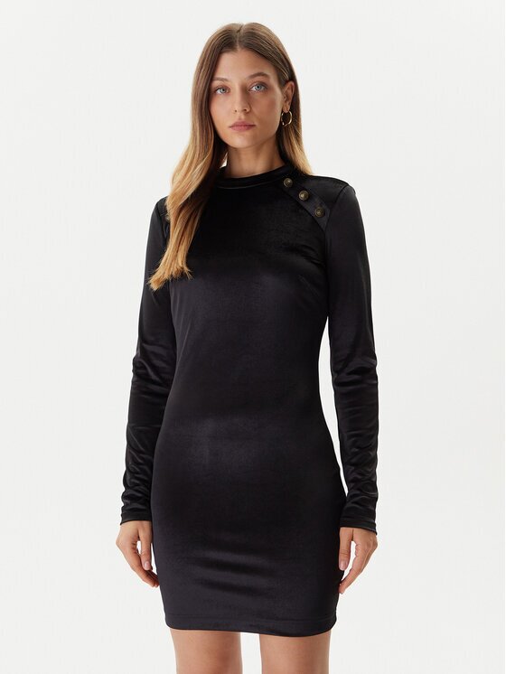 GUESS Коктейлна рокля W5BK38 KCN22 Slim Fit