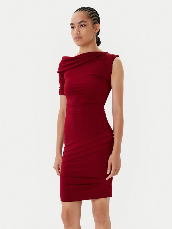 GUESS Коктейлна рокля W5BK71 KCVG2 Slim Fit