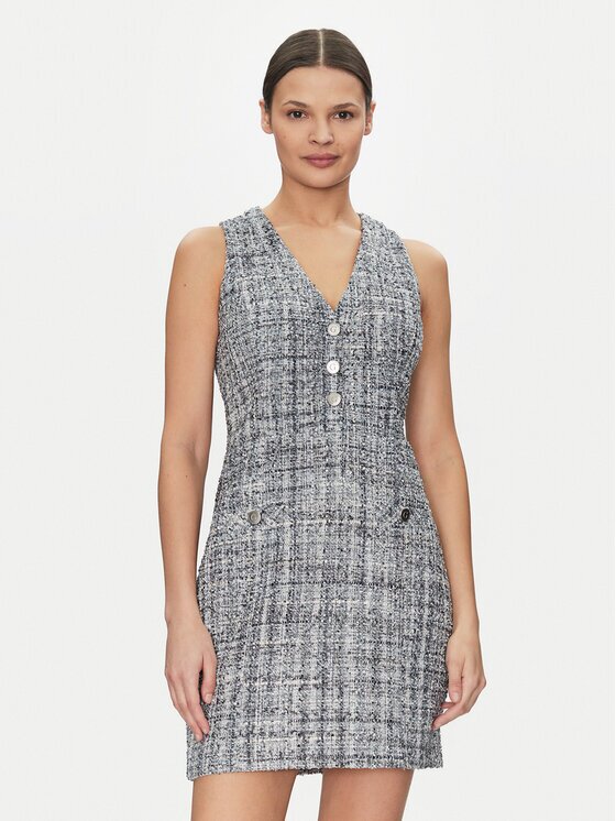 GUESS Коктейлна рокля W5GK0E WH7I0 Bodycon Fit