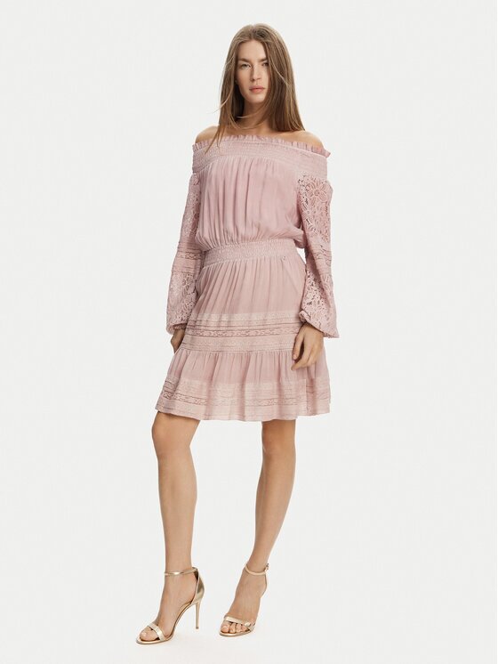 GUESS Ежедневна рокля W5GK24 WE550 Classic Fit