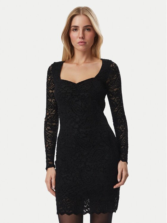 GUESS Коктейлна рокля W6BK54 K6389 Slim Fit