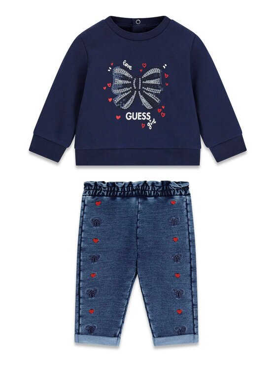 GUESS Комплект блуза и панталон A6BG16 K6140 Regular Fit