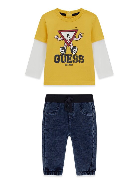 GUESS Комплект блуза и панталон I6YG04 K3973 Regular Fit