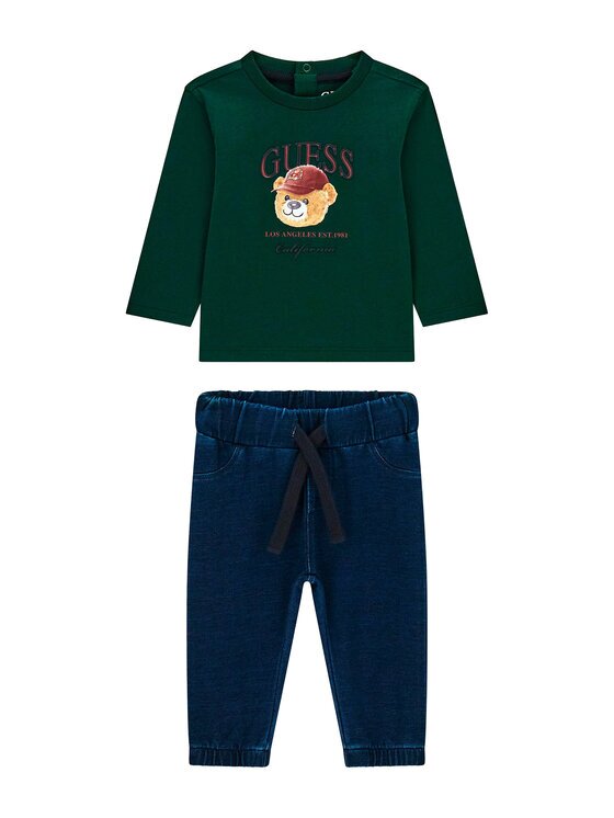 GUESS Комплект блуза и панталон I6YG07 7K4014 Regular Fit