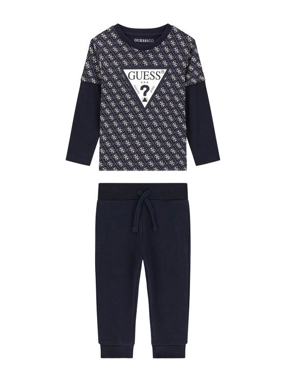 GUESS Комплект блуза и панталон N6YG02 K4077 Regular Fit