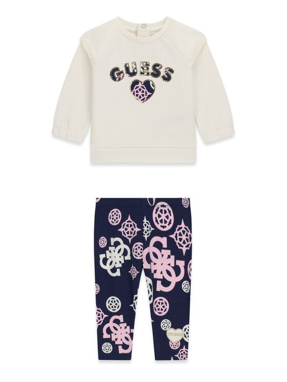 GUESS Комплект суитшърт и клин A6BG11 K5977 Regular Fit