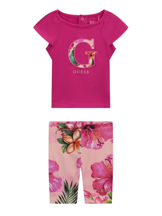 GUESS Комплект тишърт и клин A6GG05 K6YW4 Regular Fit