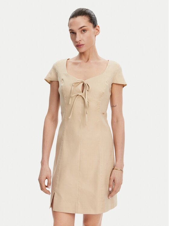 GUESS Лятна рокля W5GK41 WH5L2 Regular Fit
